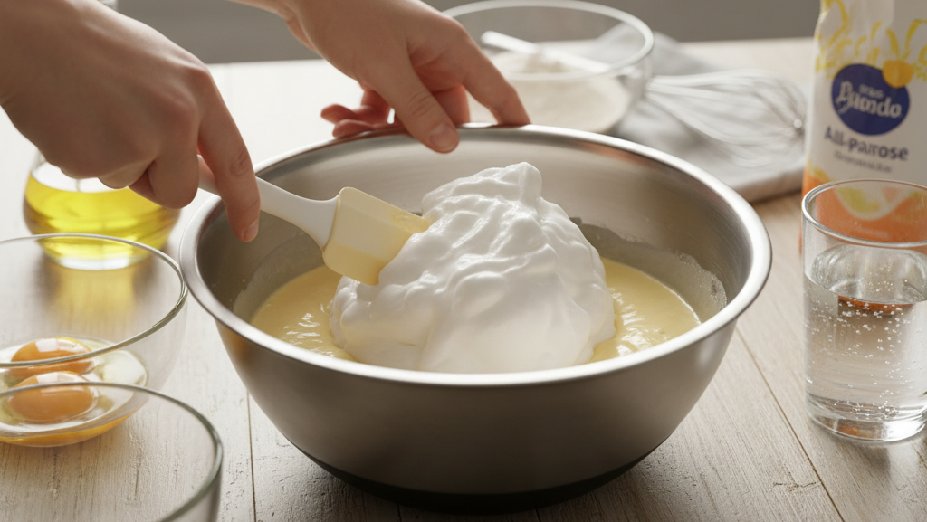 Obraz pokazujący osobę robiącą gofry